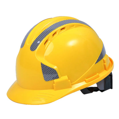 Safety Helmet with Reflectors – ABS, 3-Rib Design