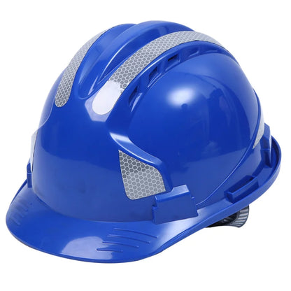 Safety Helmet with Reflectors – ABS, 3-Rib Design