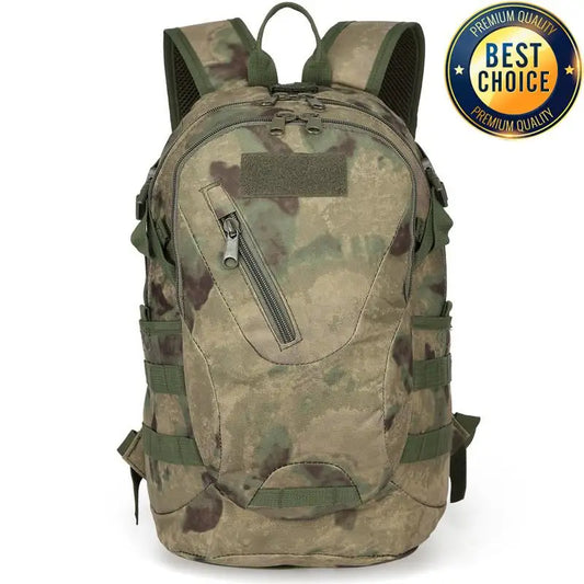 35L Tactical Outdoor Backpack – Camouflage Hunting, Camping & Hiking Gear Bag