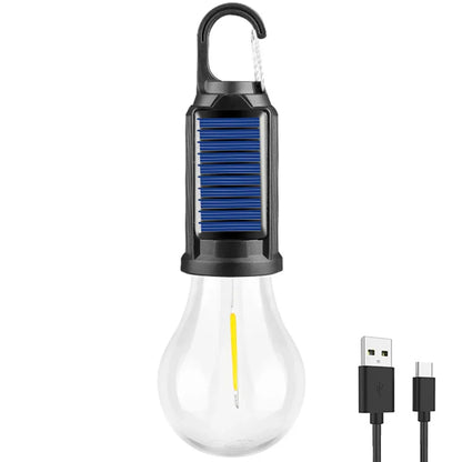 Camping & Emergency Lamp – Solar & USB Rechargeable