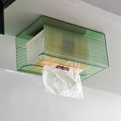 Multi-Functional Wall-Mounted Tissue & Storage Holder