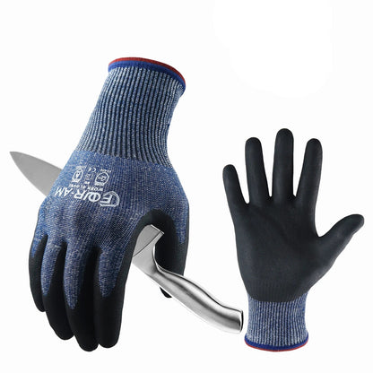 Cut-Resistant Gloves Level 5 – Non-Slip & Breathable
