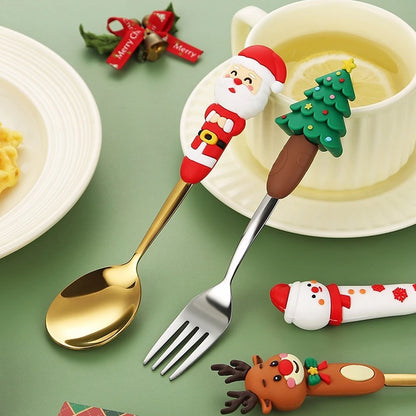 8-Piece Christmas Cutlery Set