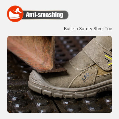 Leiandun Welding Boots – Steel Toe & Breathable