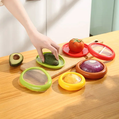 FreshKeeper™ – Set of 4 Kitchen Storage Boxes for Fruits & Vegetables