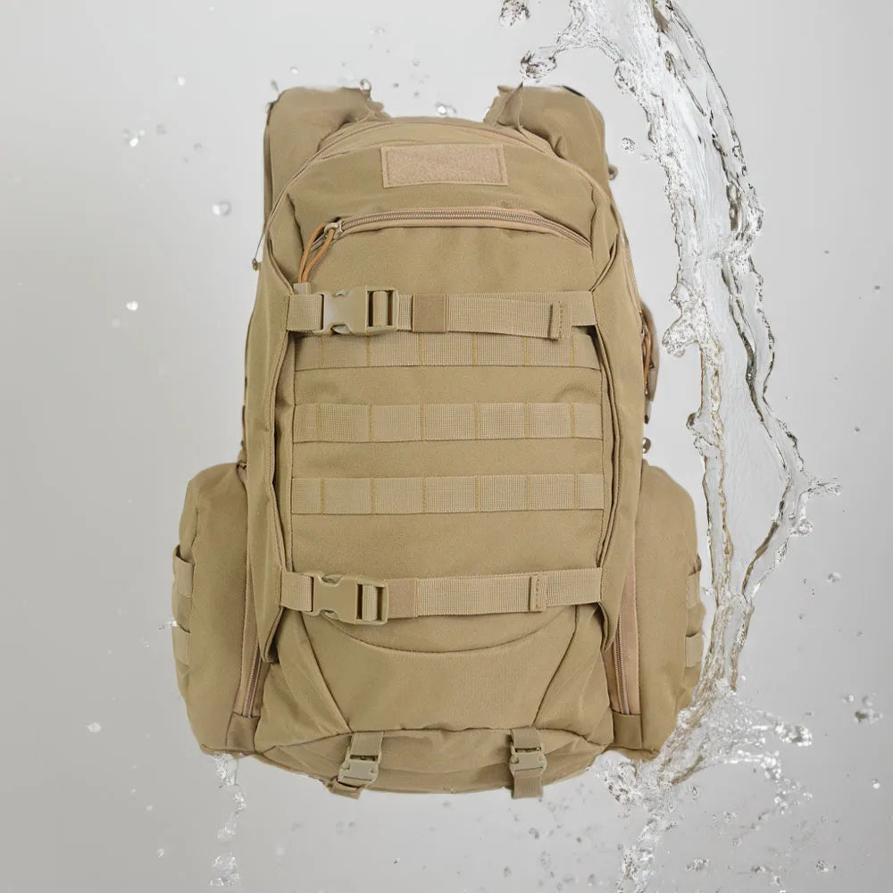 45L Waterproof Tactical Outdoor Backpack – Fishing, Hunting & Hiking Gear Bag
